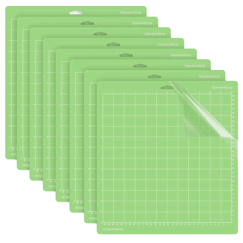 8Pack Cutting Mat For Cricut 12X12 Inch Standardgrip Adhesive Sticky Durable Mat For Cricut Explore One/Air/Air 2/Maker
8Pack Cutting Mat For Cricut 12X12 Inch Standardgrip Adhesive Sticky Durable Mat For Cricut Explore One/Air/Air 2/Maker