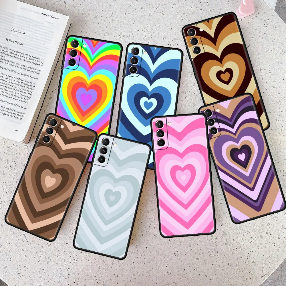 Phone Black Full Official Case Funda for Samsung Galaxy S21 FE S21 S22 Ultra S9 S10 S22 Plus S20 FE Pink Heart Circle lovely
Phone Black Full Official Case Funda for Samsung Galaxy S21 FE S21 S22 Ultra S9 S10 S22 Plus S20 FE Pink Heart Circle lovely