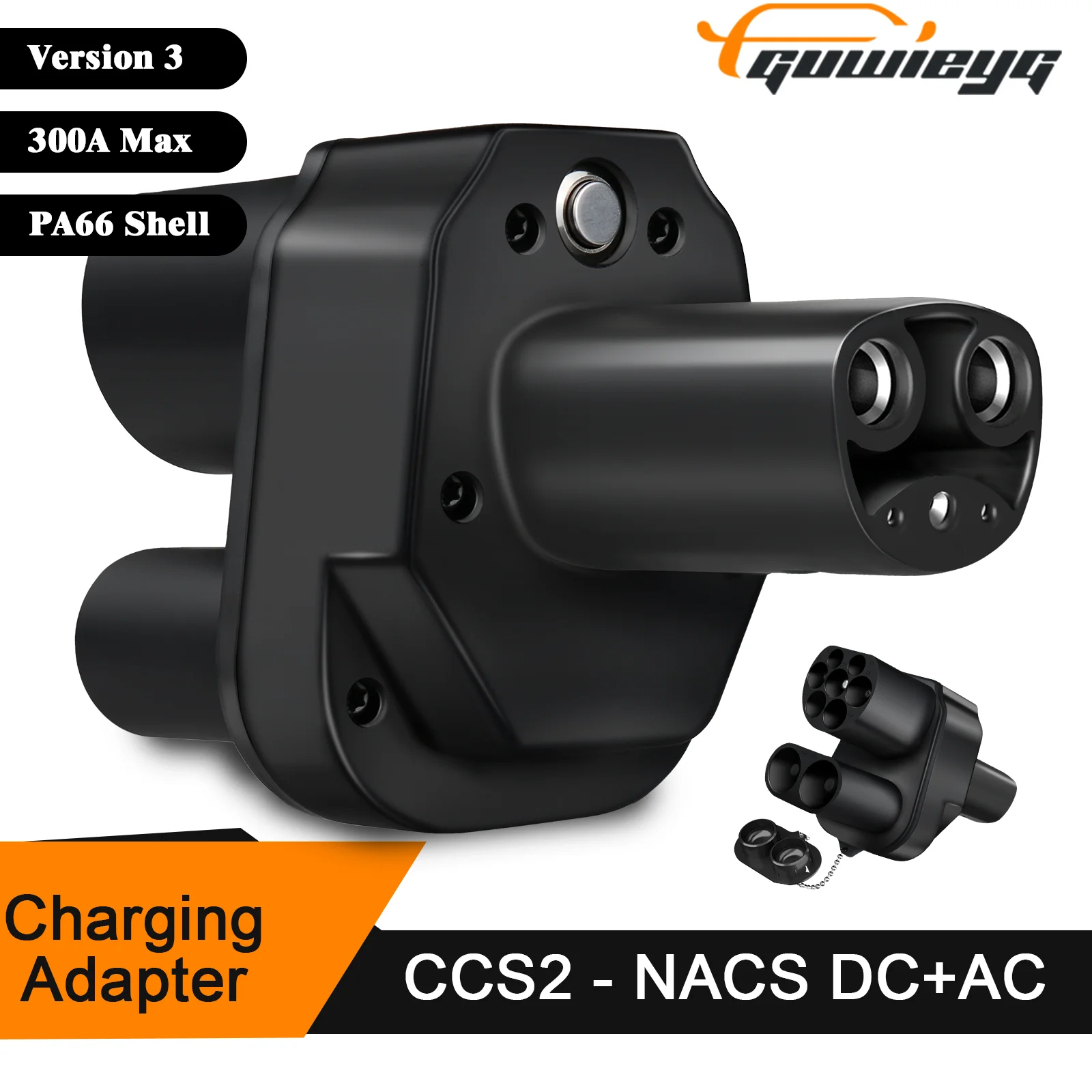 Адаптер GUWIEYG CCS2 к Telsa AC DC, подходит для NACS, разъем для зарядного устройства для электромобилей CCS2 для адаптера Tesla CCS2, подходит для Tesla EVs
Адаптер GUWIEYG CCS2 к Telsa AC DC, подходит для NACS, разъем для зарядного устройства для электромобилей CCS2 для адаптера Tesla CCS2, подходит для Tesla EVs