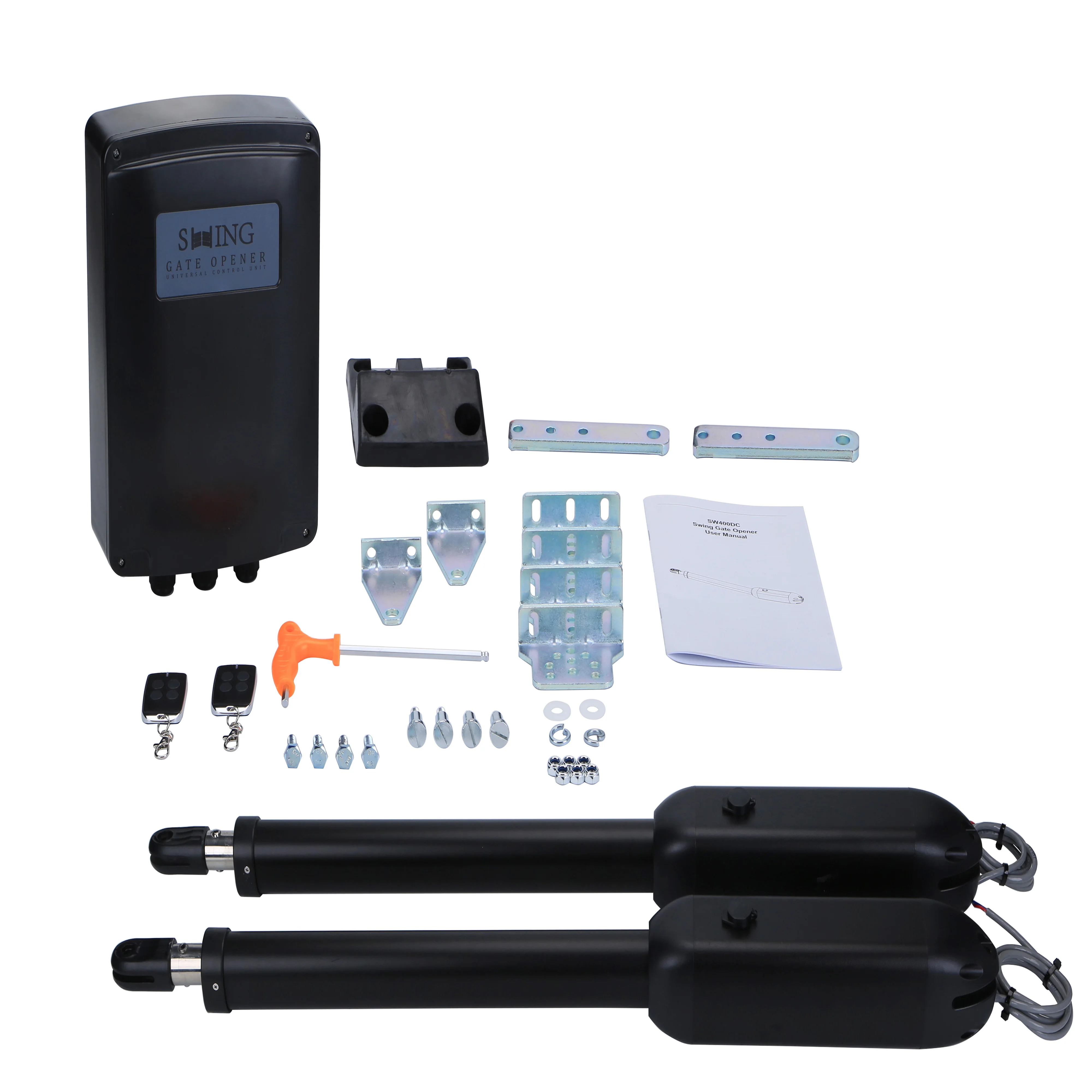 400KG Solar Charge Swing Gate Motor Wifi Control 24VDC Automatic Swing Gate Opener
400KG Solar Charge Swing Gate Motor Wifi Control 24VDC Automatic Swing Gate Opener