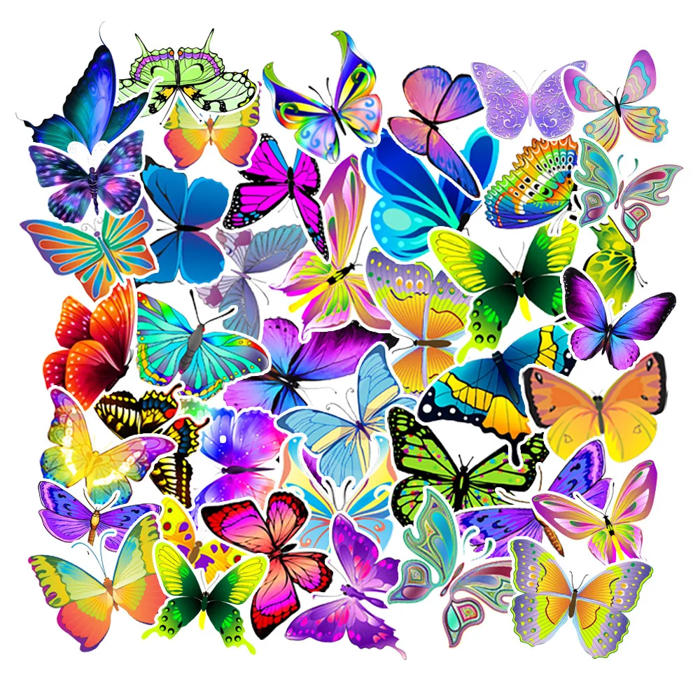 10/30/50PCS Colorful Butterfly Delicate Decal Stickers Kids Toys Graffiti Diary Water Cup Laptop Cartoon Cute Stickers Wholesale
10/30/50PCS Colorful Butterfly Delicate Decal Stickers Kids Toys Graffiti Diary Water Cup Laptop Cartoon Cute Stickers Wholesale