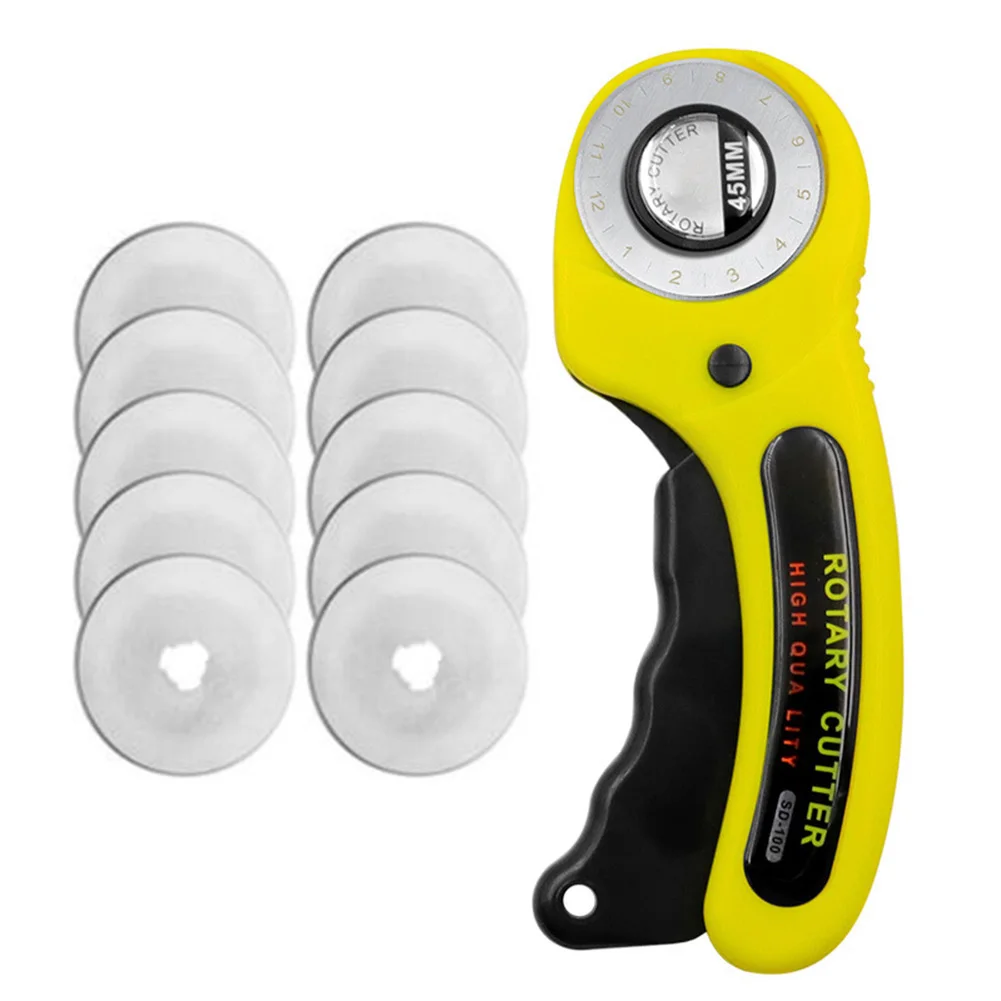 45mm Round Wheel Rotary Cutter Quilting Sewing Roller Fabric Cutting Cloth Tools Round Knife Sewing Accessories
45mm Round Wheel Rotary Cutter Quilting Sewing Roller Fabric Cutting Cloth Tools Round Knife Sewing Accessories