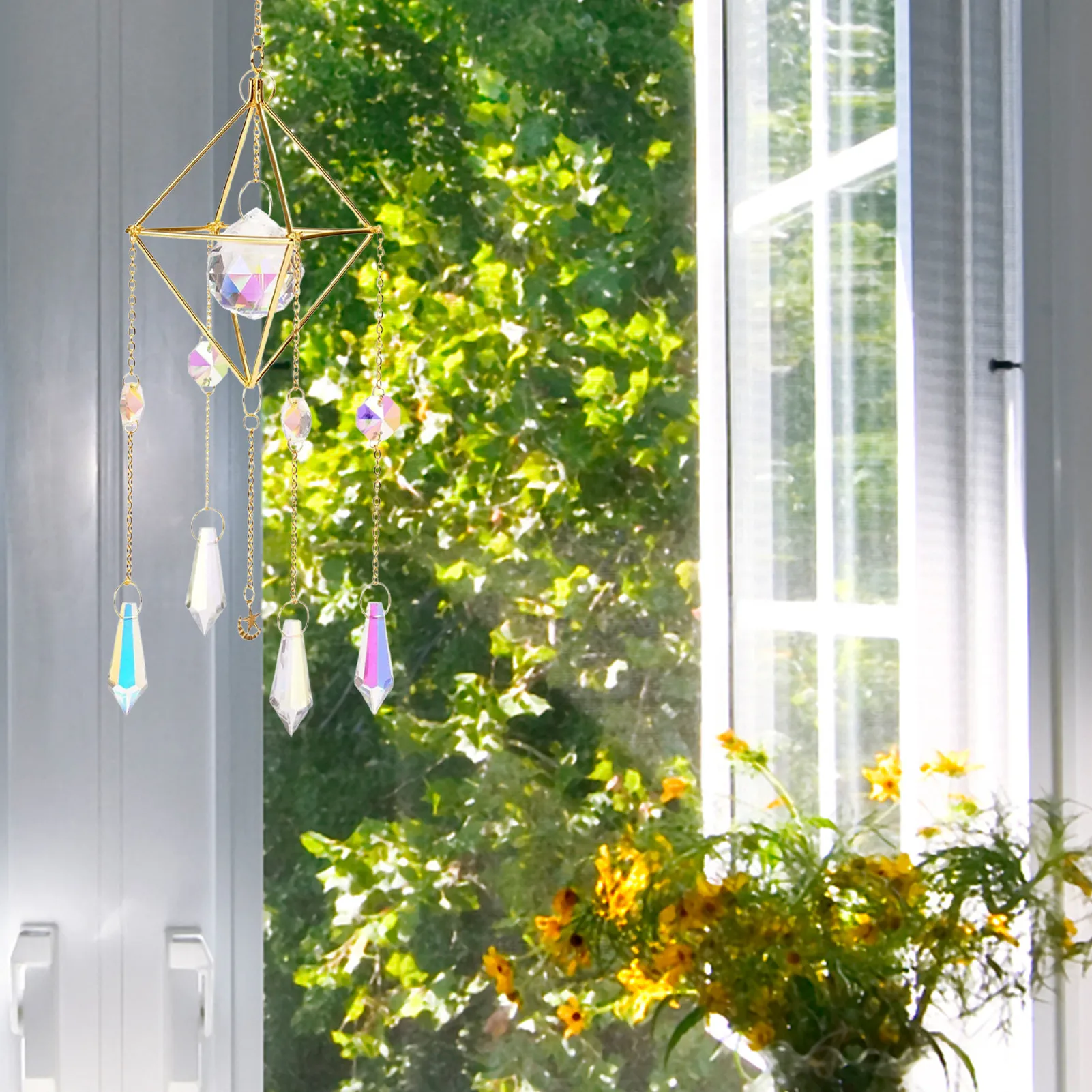 Sun Catchers With Crystal Chandelier S Ornament Decorative Rainbow Maker Hangings Pendant For Window Home Garden Wedding Party
Sun Catchers With Crystal Chandelier S Ornament Decorative Rainbow Maker Hangings Pendant For Window Home Garden Wedding Party