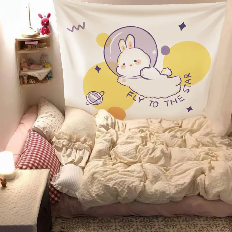 Mini Anime Wall Tapestry Simple Mat Modern Hanging Tapestry Cute Aesthetic Small Carpet for Bedroom White Tapestry Home Decor
Mini Anime Wall Tapestry Simple Mat Modern Hanging Tapestry Cute Aesthetic Small Carpet for Bedroom White Tapestry Home Decor