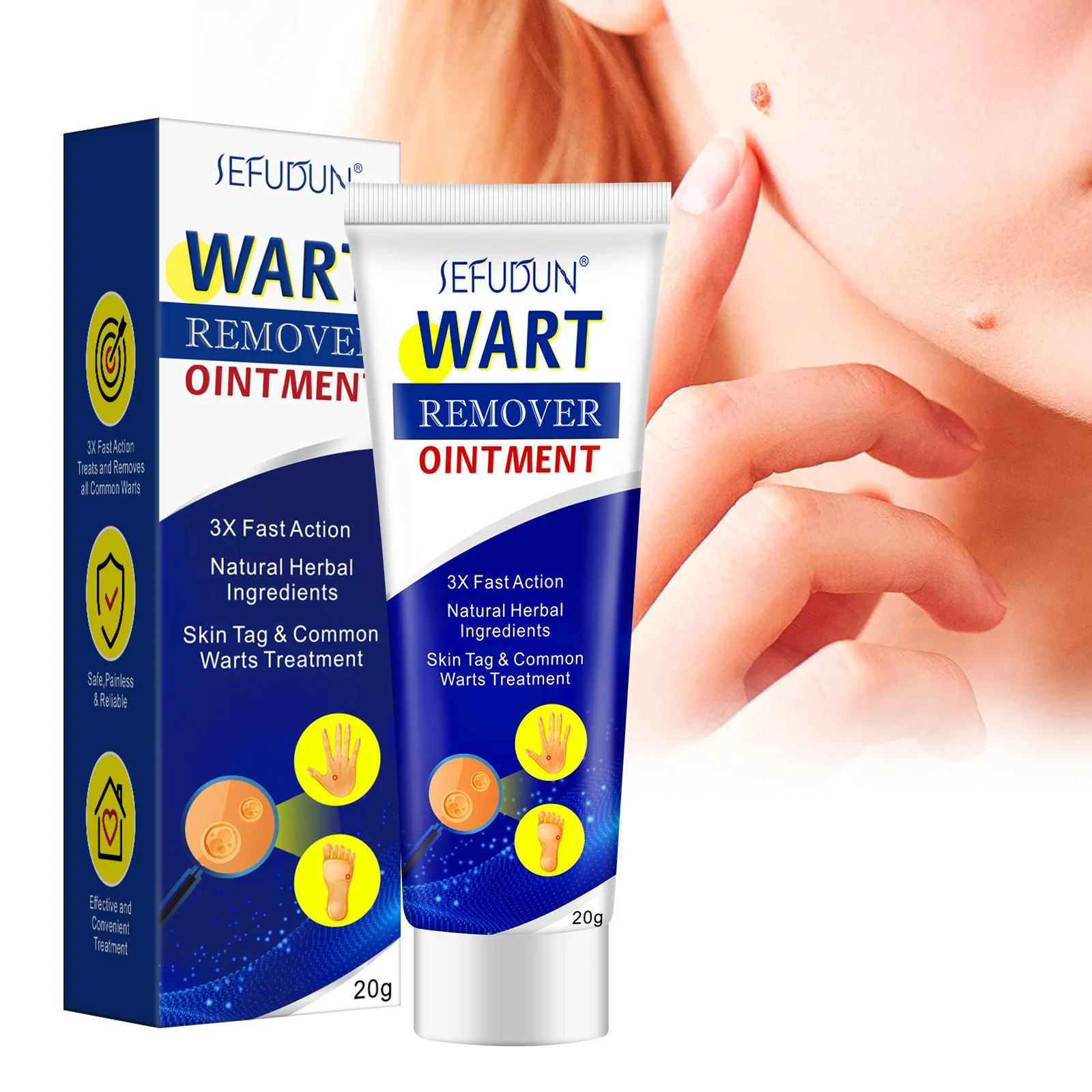 Herbal Wart Removal Cream Skin Tag Mole and Papilloma Remover Treatment Private Genital Wart Antibacterial Herbal Plaster
Herbal Wart Removal Cream Skin Tag Mole and Papilloma Remover Treatment Private Genital Wart Antibacterial Herbal Plaster