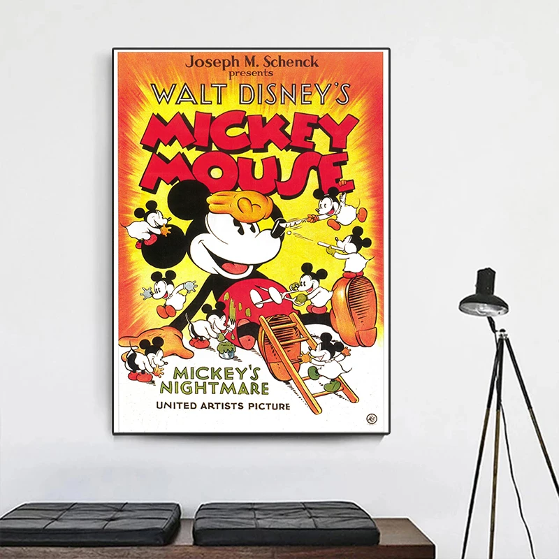 Картина на холсте «Кошмар Микки»
Картина на холсте «Кошмар Микки»