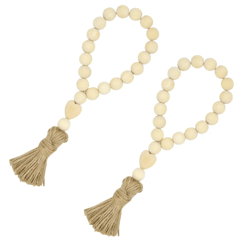 Beads Wood Hanging Wooden Bead Decor Wall Garland Tassel Rustic Home Crafts Prayer Ornament Farmhouse Rings Napkin String
Beads Wood Hanging Wooden Bead Decor Wall Garland Tassel Rustic Home Crafts Prayer Ornament Farmhouse Rings Napkin String
