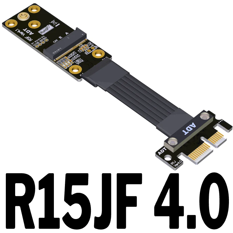 1x PCI-e PCIe X1 To M.2 A.E. Key WiFi NGFF Adapter Riser Extender Cable 5cm-100cm 1ft 2ft 3ft Gen4.0 16Gbps PCI Express 4.0 X1
1x PCI-e PCIe X1 To M.2 A.E. Key WiFi NGFF Adapter Riser Extender Cable 5cm-100cm 1ft 2ft 3ft Gen4.0 16Gbps PCI Express 4.0 X1