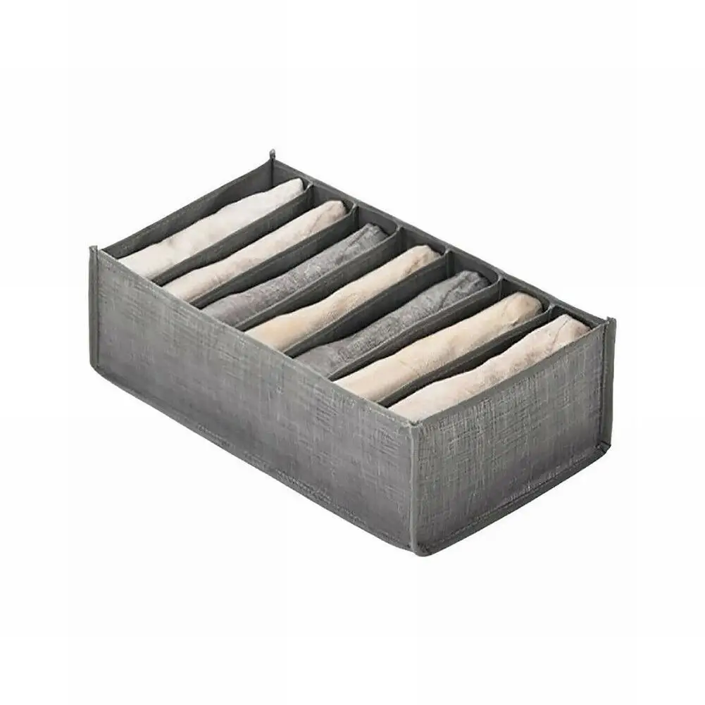2PCS Wardrobe Clothes Organizer Jeans Compartment Storage Box Foldable Drawer Processing Underwear, Bras, Socks, Ties, Scarves,
2PCS Wardrobe Clothes Organizer Jeans Compartment Storage Box Foldable Drawer Processing Underwear, Bras, Socks, Ties, Scarves,