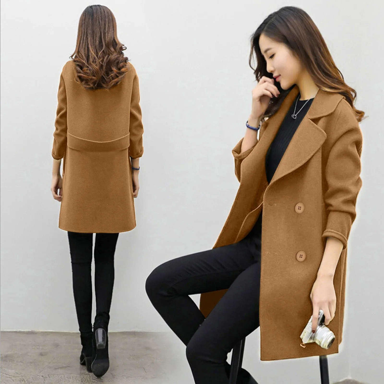 Eater Jacket Ladies Coats And Jackets Womens Winter Casual Double Snap up Fleece Jacket Women Long Fleece Coats for Women Winter
Eater Jacket Ladies Coats And Jackets Womens Winter Casual Double Snap up Fleece Jacket Women Long Fleece Coats for Women Winter