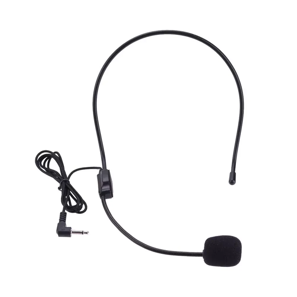Universal Wired Headset Microphone for Tour Guide Teaching Lecture Portable 3.5mm Jack Condenser Mic For Loudspeaker
Universal Wired Headset Microphone for Tour Guide Teaching Lecture Portable 3.5mm Jack Condenser Mic For Loudspeaker