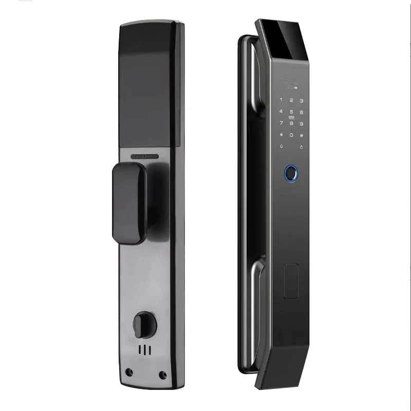 Новый высокоэффективный дверной замок с отпечатком пальца для лица Wisome APP, замок для лица
Новый высокоэффективный дверной замок с отпечатком пальца для лица Wisome APP, замок для лица