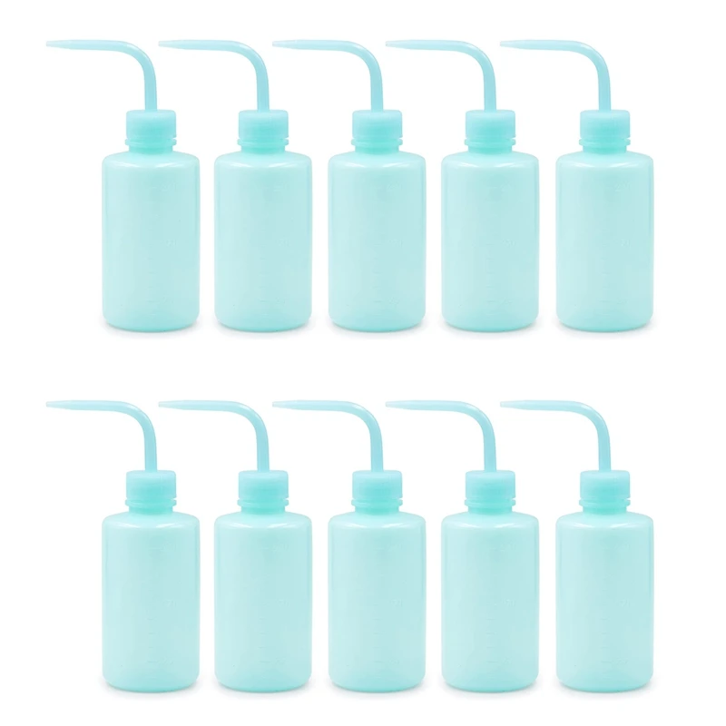 10 PCS 250Ml Wash Bottle Blue Narrow Mouth Squeeze Bottle Lab Plastic No Spill Bend Mouth Watering Cans
10 PCS 250Ml Wash Bottle Blue Narrow Mouth Squeeze Bottle Lab Plastic No Spill Bend Mouth Watering Cans