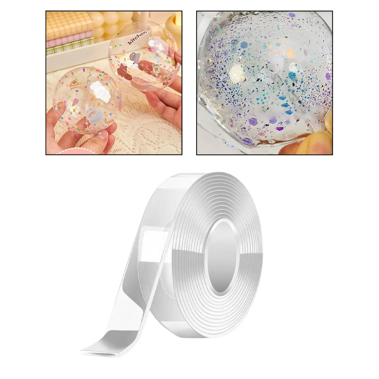 5 Meter Multipurpose Nano Tapes with Straws and Beads for DIY Craft Children Pinch Toy Making Blowing Bubble
5 Meter Multipurpose Nano Tapes with Straws and Beads for DIY Craft Children Pinch Toy Making Blowing Bubble