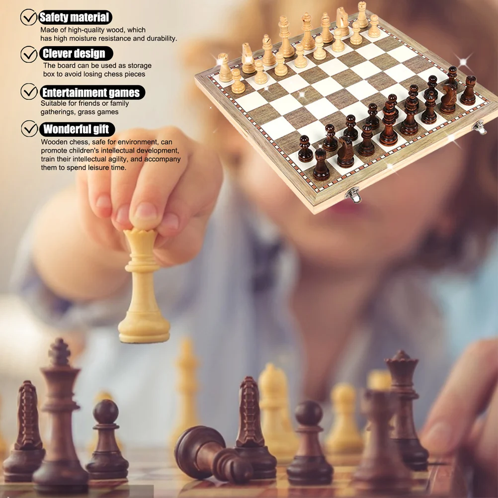 Game Chess International Board Folding Checkers Sets Pieces Checkerboard Kit Wooden Setthings Stranger Matchstick Peg Games
Game Chess International Board Folding Checkers Sets Pieces Checkerboard Kit Wooden Setthings Stranger Matchstick Peg Games