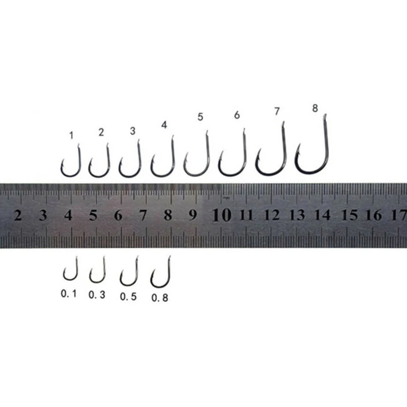 500pcs Carp Fishing With Hole Sharp Hook 3/4/5/6/7/8/9/10/11/12# Fishing Hook Round Carbon Steel Portable Fishing Hook Box
500pcs Carp Fishing With Hole Sharp Hook 3/4/5/6/7/8/9/10/11/12# Fishing Hook Round Carbon Steel Portable Fishing Hook Box