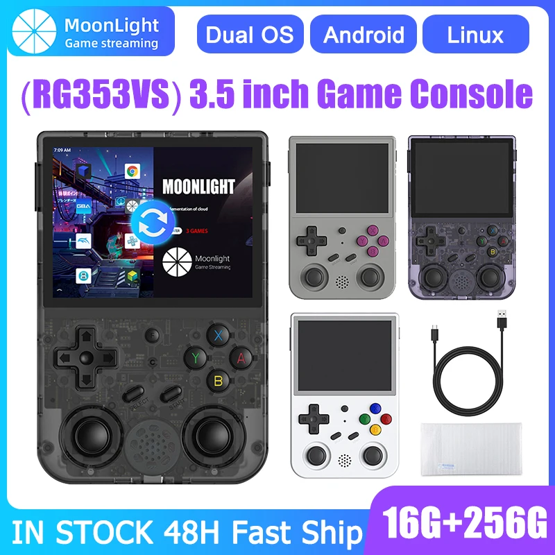 2022 New RG353V Retro Games Portable 3.5inch Video Game Console Handheld Gaming Player Machine For PSP N64 GBC Adult Kids Gift
2022 New RG353V Retro Games Portable 3.5inch Video Game Console Handheld Gaming Player Machine For PSP N64 GBC Adult Kids Gift