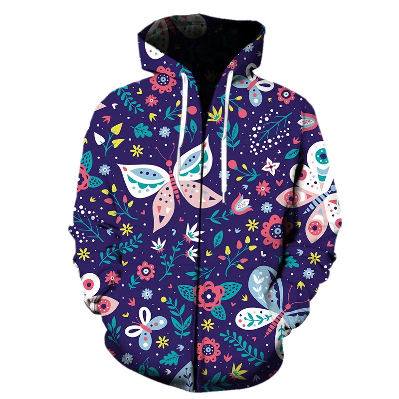 Exquisite butterfly pattern 3D Print Zipper Hoodies Men Creative Sweatshirt Autumn Casual Long Sleeve Pullover Unisex Clothes
Exquisite butterfly pattern 3D Print Zipper Hoodies Men Creative Sweatshirt Autumn Casual Long Sleeve Pullover Unisex Clothes
