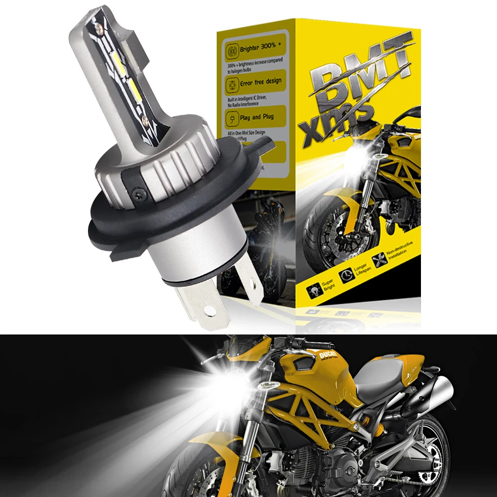 1pcs H4 HB3 Led Canbus No Error Motorcycle Headlight Bulb 10000LM 6000K White Hi/Lo Beam Light H4 Led Motorcycle Light Headlight
1pcs H4 HB3 Led Canbus No Error Motorcycle Headlight Bulb 10000LM 6000K White Hi/Lo Beam Light H4 Led Motorcycle Light Headlight