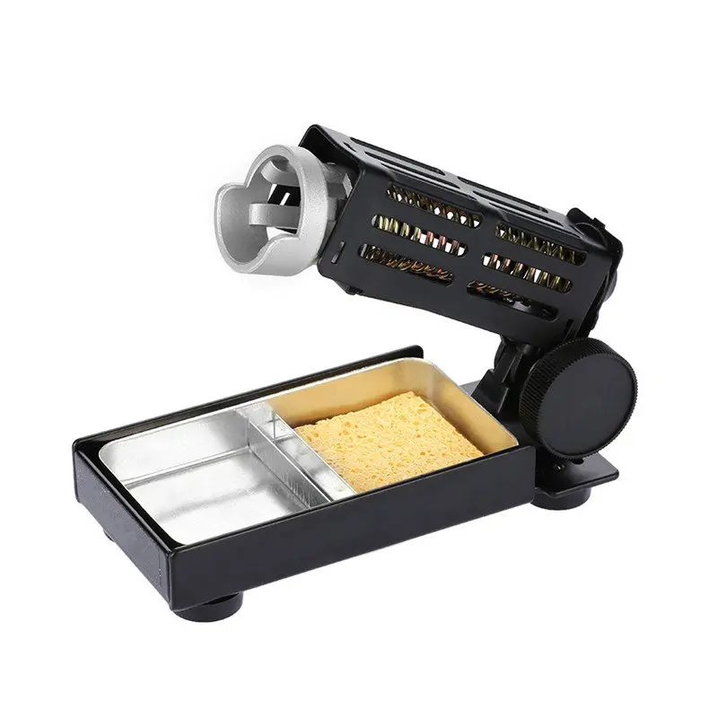 ST-90 Professional Soldering Iron Stand Holder Station Adjustable Elevation Angle Cleaning Sponge
ST-90 Professional Soldering Iron Stand Holder Station Adjustable Elevation Angle Cleaning Sponge