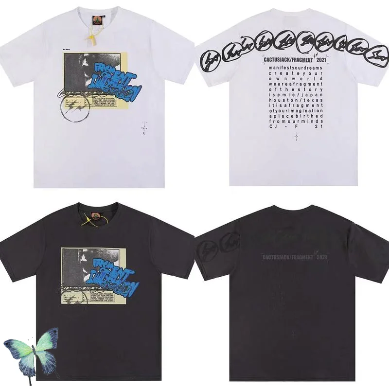 2022 Drop Shipping Travis Scott Black White Lightning Cactus Jack T-shirt
2022 Drop Shipping Travis Scott Black White Lightning Cactus Jack T-shirt