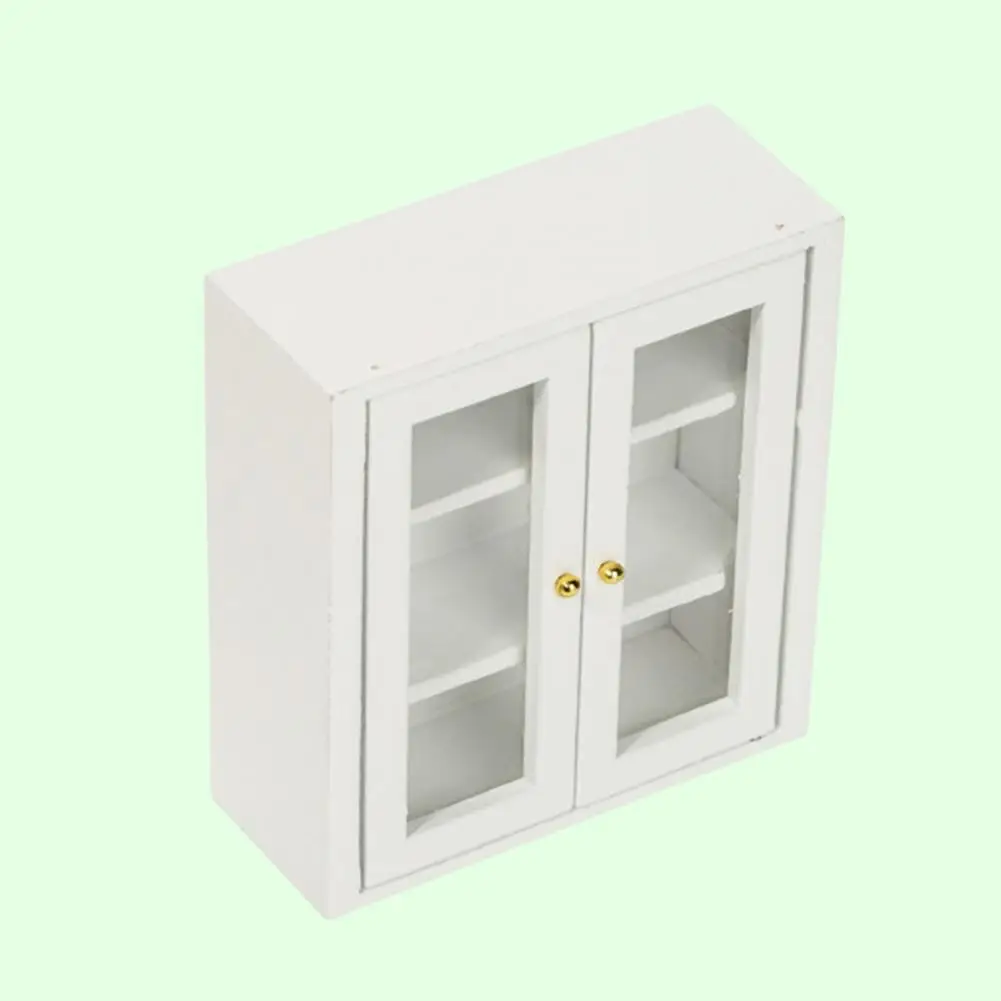 Dollhouse Wall Cabinet Vivid Mini Good Craftsmanship Miniature Wall Cabinet for Home 
Dollhouse Wall Cabinet Vivid Mini Good Craftsmanship Miniature Wall Cabinet for Home