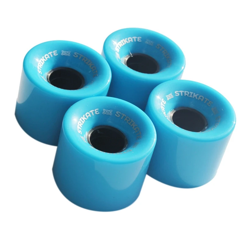 STRIKATE 4Pcs/Set 60X45mm Cruiser Skateboard Wheels PU Wheels Long Board Cruiser Wheels 
STRIKATE 4Pcs/Set 60X45mm Cruiser Skateboard Wheels PU Wheels Long Board Cruiser Wheels