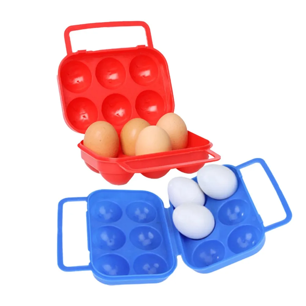 6 Grid Egg Storage Box Portable Egg Holder Container For Outdoor Camping Picnic Eggs ABS Plastic Box Case Kitchen Organizer Case
6 Grid Egg Storage Box Portable Egg Holder Container For Outdoor Camping Picnic Eggs ABS Plastic Box Case Kitchen Organizer Case
