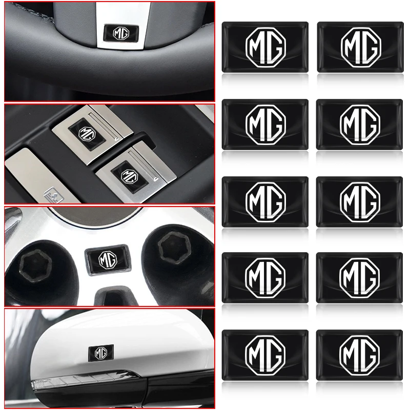 10pcs Car Logo UV Decorative Stickers for MG 6 350 42 550 ZT 7 ZS HS GS 3 TF 5 RX5 RX8 ZR GT Car Accessories Decoration Goods
10pcs Car Logo UV Decorative Stickers for MG 6 350 42 550 ZT 7 ZS HS GS 3 TF 5 RX5 RX8 ZR GT Car Accessories Decoration Goods
