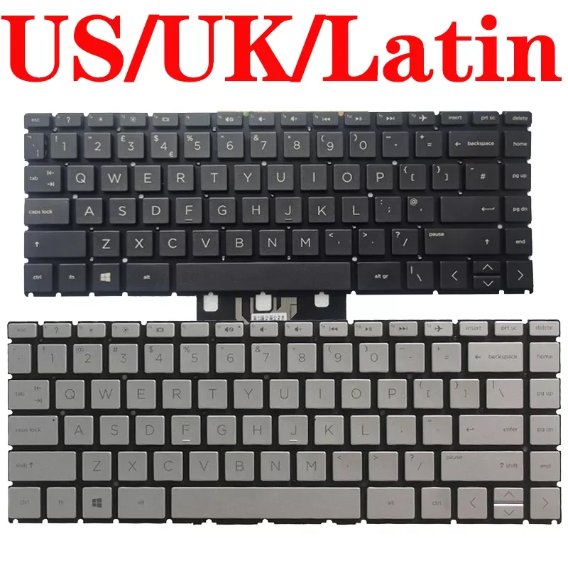 US/UK/LA/Latin Laptop Keyboard for HP Pavilion X360 14-CK 14-CD 14-CE 14-CM 14-DG TPN-Q207 TPN-I131 TPN-W131 240 G7 245 G7
US/UK/LA/Latin Laptop Keyboard for HP Pavilion X360 14-CK 14-CD 14-CE 14-CM 14-DG TPN-Q207 TPN-I131 TPN-W131 240 G7 245 G7