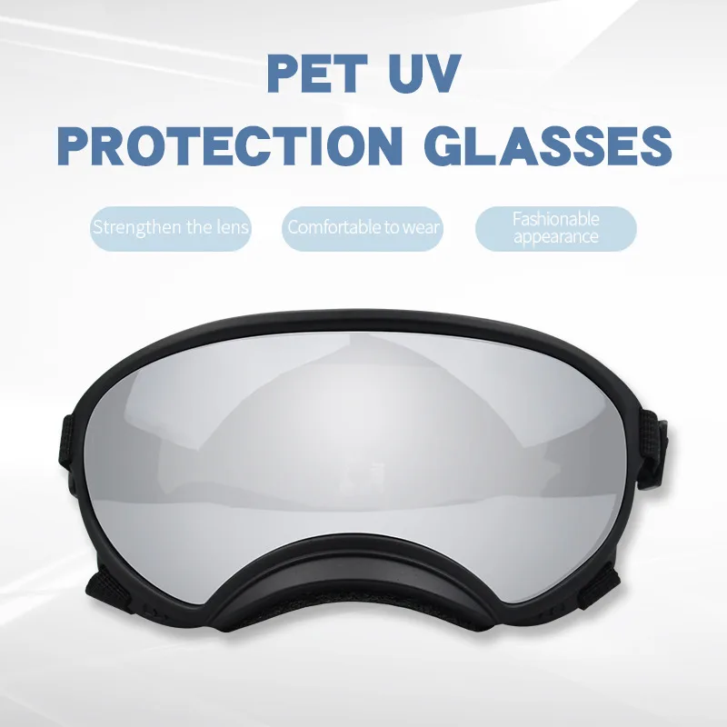 Dog Pet Glasses Outdoor Dog Fashion Sports Sunglasses Adjustable Strap For Travel Skiing And Anti-FogPet Goggles
Dog Pet Glasses Outdoor Dog Fashion Sports Sunglasses Adjustable Strap For Travel Skiing And Anti-FogPet Goggles