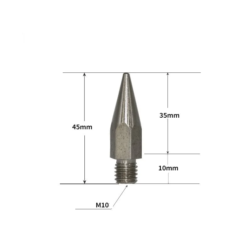 Stainless Steel Mini Prisms Pole Replacement M10 Screw Thread Steel Prisms Pole For Prisms Rod With 1/4" Female Thread
Stainless Steel Mini Prisms Pole Replacement M10 Screw Thread Steel Prisms Pole For Prisms Rod With 1/4" Female Thread