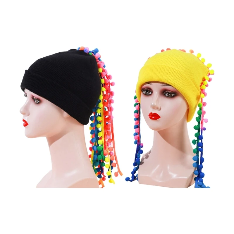 Unisex Knitted Slouchy Caps Hip Hop Warm Winter Hats Soft Thick Slouchy Beanie Winter Knitted Hat with Colored Pompom
Unisex Knitted Slouchy Caps Hip Hop Warm Winter Hats Soft Thick Slouchy Beanie Winter Knitted Hat with Colored Pompom