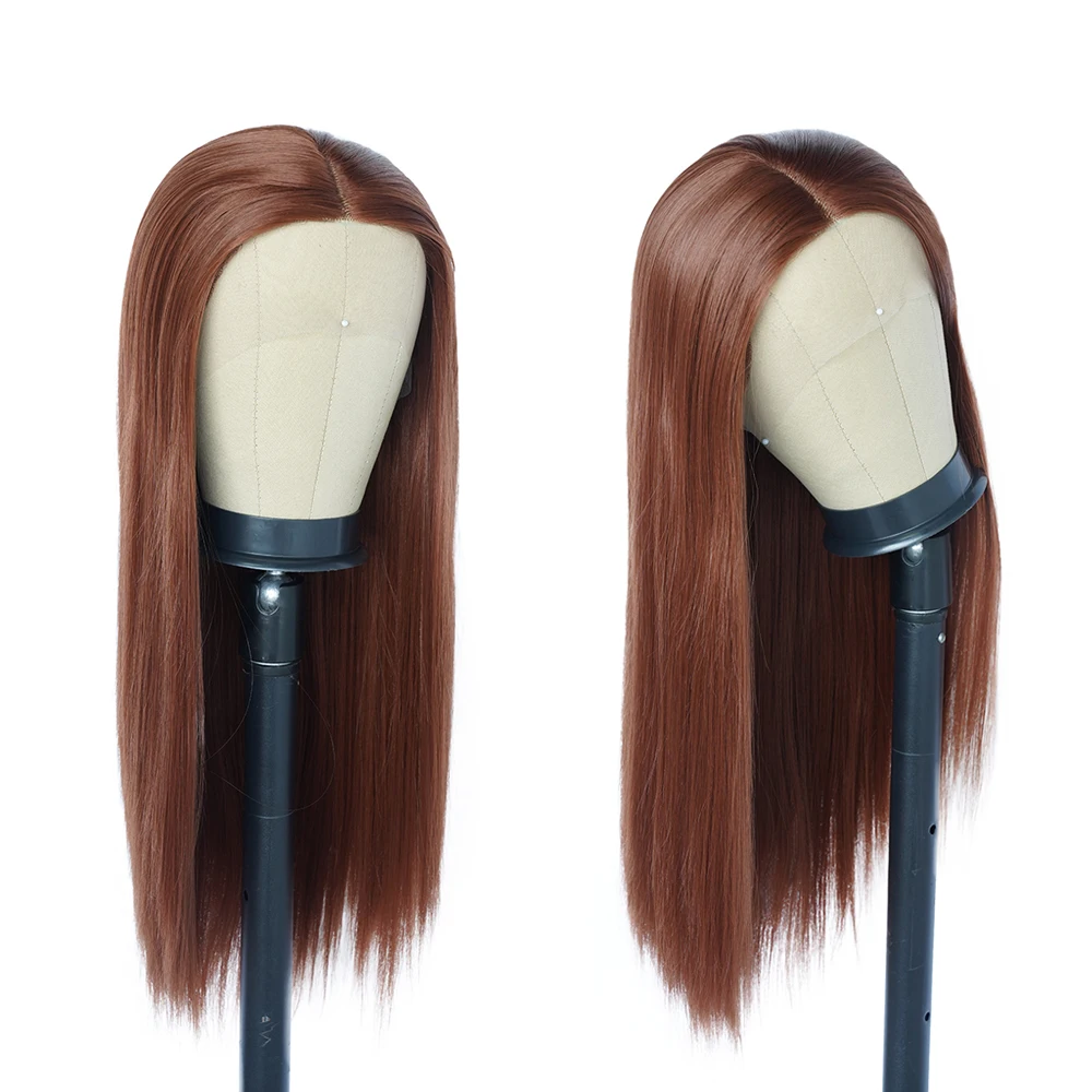 Honey Brown Lace Wig Synthetic Straight Lace Wigs Women Natural Ginger Color T Part Lace Wig Glueless Heat Resistant Fiber Wigs
Honey Brown Lace Wig Synthetic Straight Lace Wigs Women Natural Ginger Color T Part Lace Wig Glueless Heat Resistant Fiber Wigs