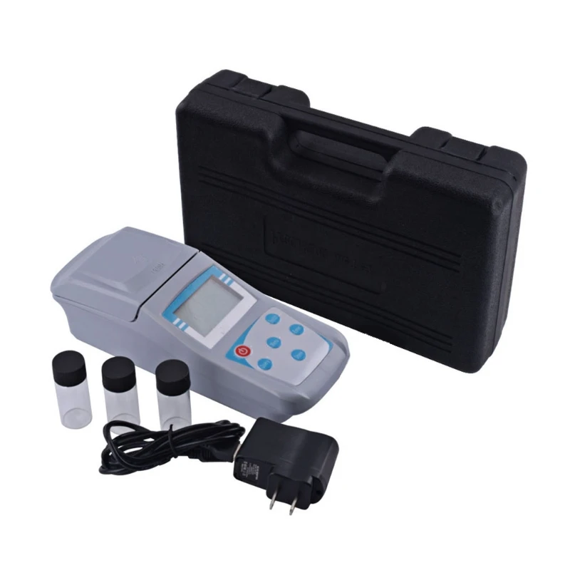 Portable Turbidimeter Microcomputer 90° Scattered Light Sliding Cover LED Display 0 to 200 NTU 0.1 NTU ZD-2A
Portable Turbidimeter Microcomputer 90° Scattered Light Sliding Cover LED Display 0 to 200 NTU 0.1 NTU ZD-2A