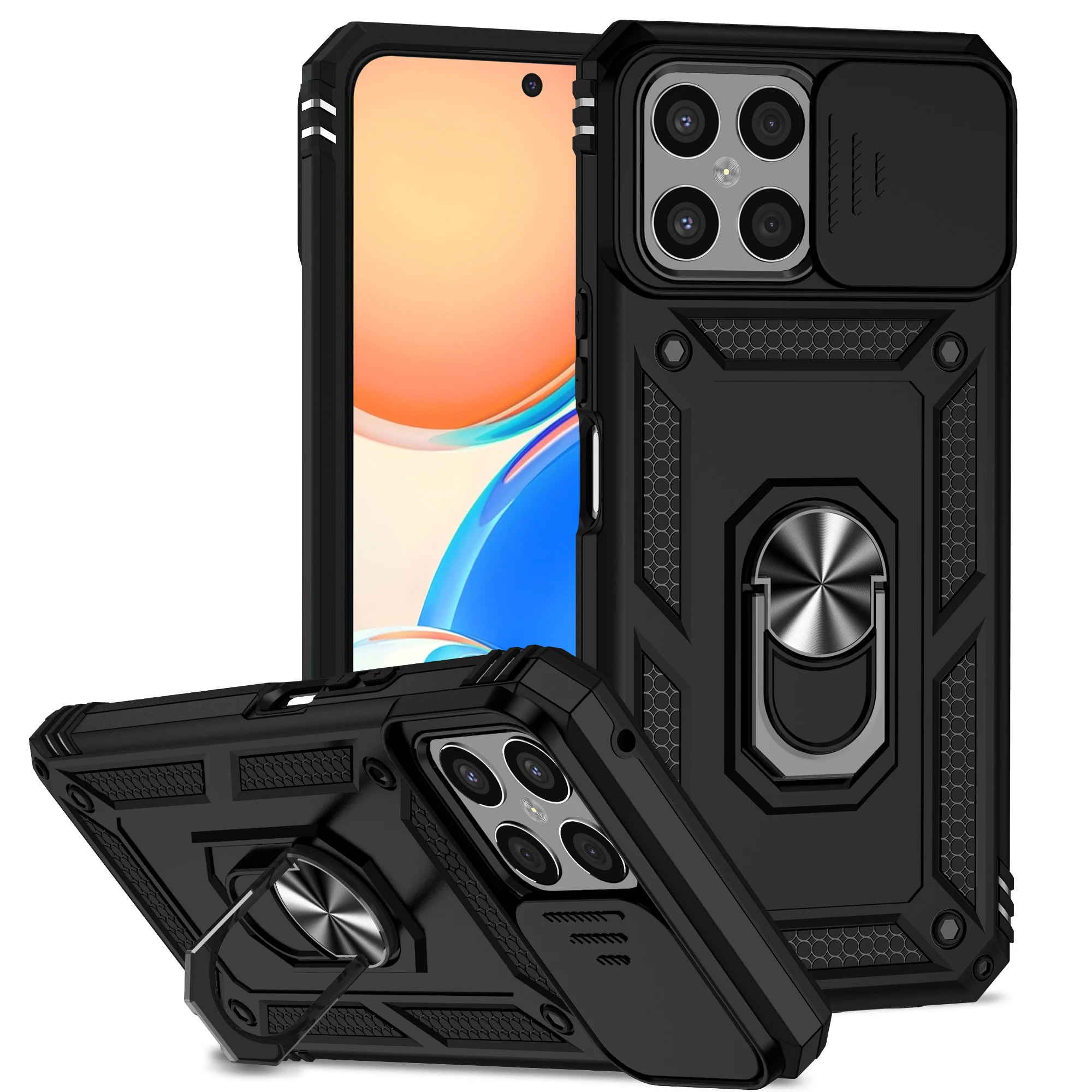 Защитный чехол для Honor X8 2022, Magic4 Lite, 5G, с кольцом-держателем, магнитная вставка
Защитный чехол для Honor X8 2022, Magic4 Lite, 5G, с кольцом-держателем, магнитная вставка