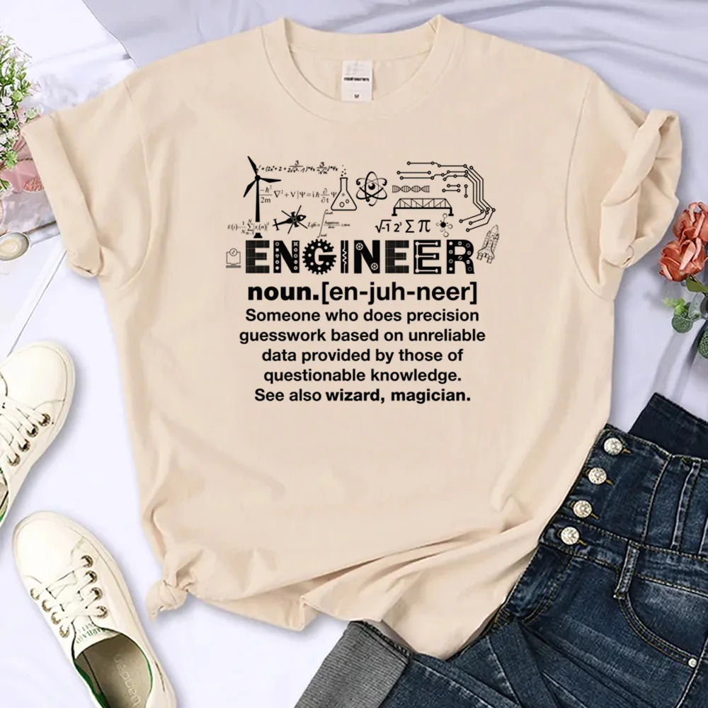 Engineer Humor Definition top women comic manga Y2K t shirt female y2k streetwear comic clothes
Engineer Humor Definition top women comic manga Y2K t shirt female y2k streetwear comic clothes