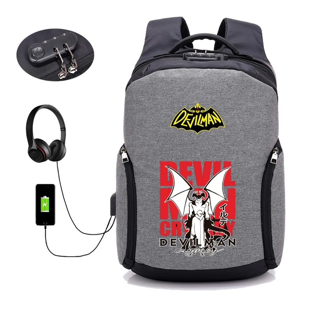 Anime DEVILMAN Crybaby Backpack Printing Breathable Leisure Anti-theft Canvas Teenager Large Capacity Outdoor Travel Laptop Bag
Anime DEVILMAN Crybaby Backpack Printing Breathable Leisure Anti-theft Canvas Teenager Large Capacity Outdoor Travel Laptop Bag