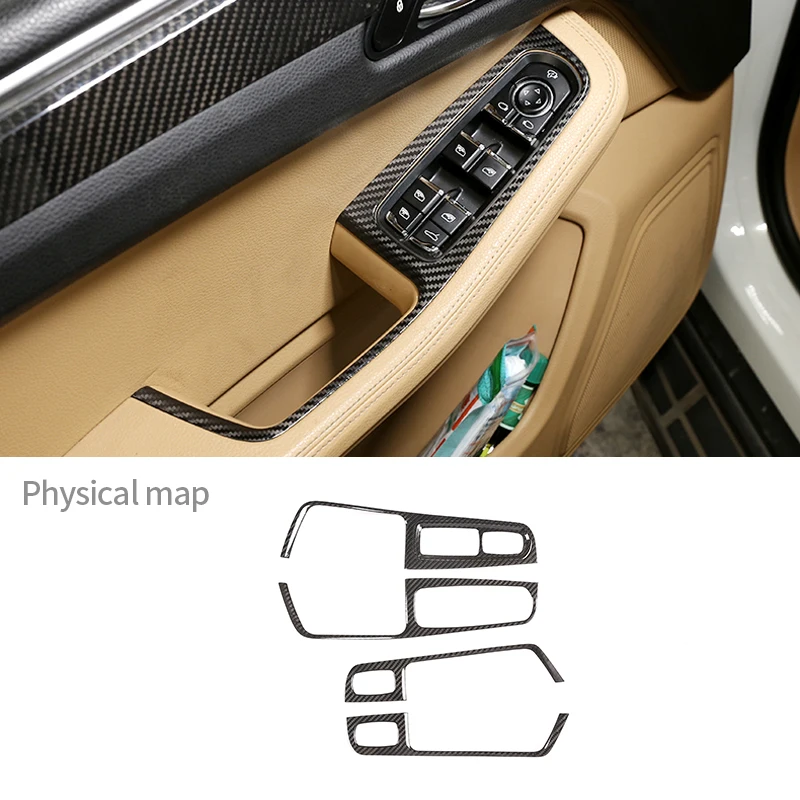 For Porsche Macan 2014-2020 Real Carbon Fiber Car Glass Lift Switch Panel Frame Cover Trim Auto Interior Styling Accessories
For Porsche Macan 2014-2020 Real Carbon Fiber Car Glass Lift Switch Panel Frame Cover Trim Auto Interior Styling Accessories