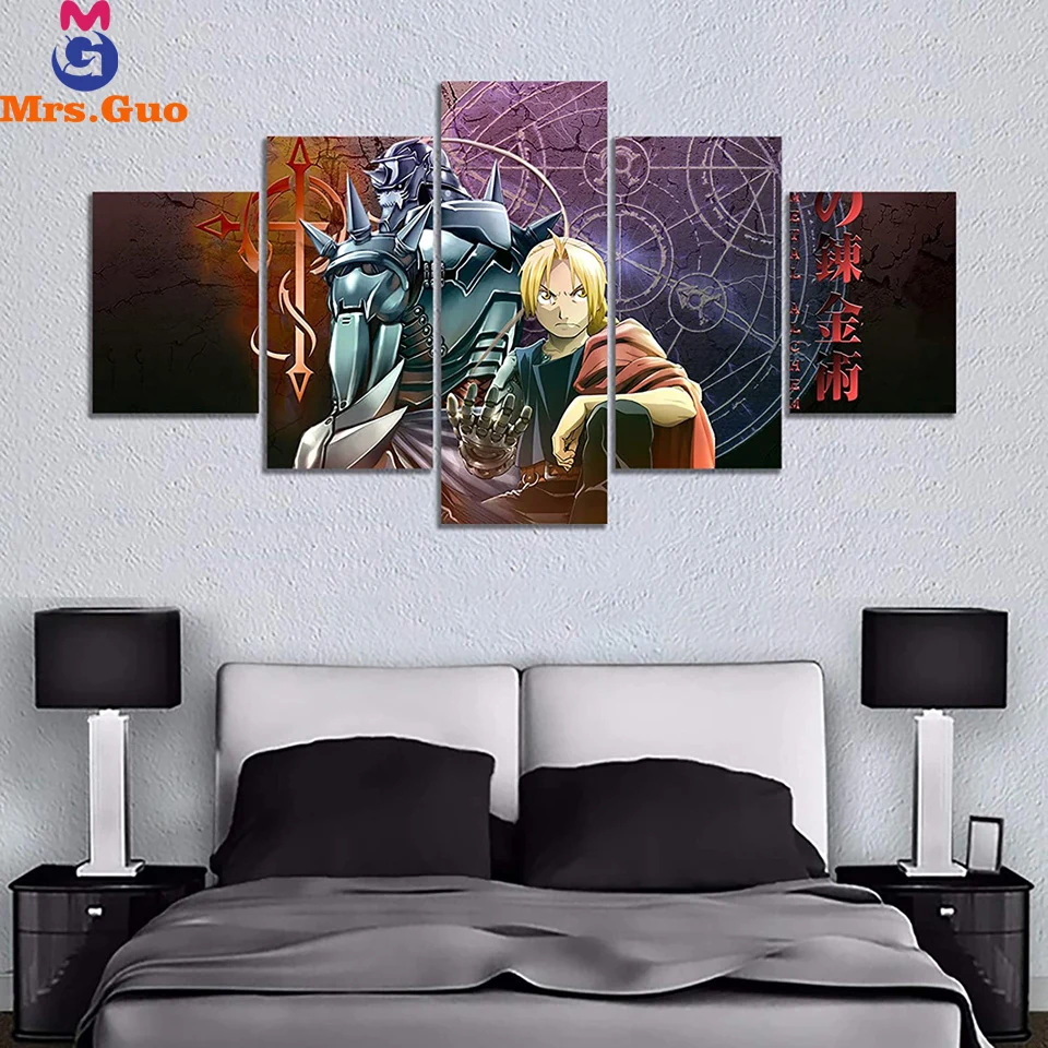 Fullmetal Alchemist Anime Wall Art Home Decor Diamond Painting Mosaic Full Drill Rhinestone Cross Stitch Embroidery 5 pieces set
Fullmetal Alchemist Anime Wall Art Home Decor Diamond Painting Mosaic Full Drill Rhinestone Cross Stitch Embroidery 5 pieces set