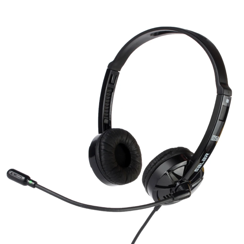 Audio Control USB Headphone Super Light With Microphone Call Center PC Office 3.5mm Jack Adjustable Headband Noise Cancelling
Audio Control USB Headphone Super Light With Microphone Call Center PC Office 3.5mm Jack Adjustable Headband Noise Cancelling
