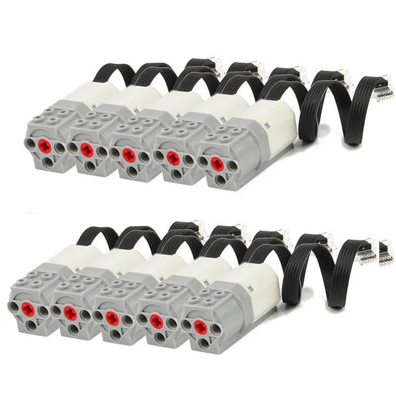 Wholesale 10Pcs/lot Electric Power Function MEDIUM MOTOR Building Blocks Parts Fit for 45300 WEDO 2.0 Classic Robotics Toy 21980
Wholesale 10Pcs/lot Electric Power Function MEDIUM MOTOR Building Blocks Parts Fit for 45300 WEDO 2.0 Classic Robotics Toy 21980
