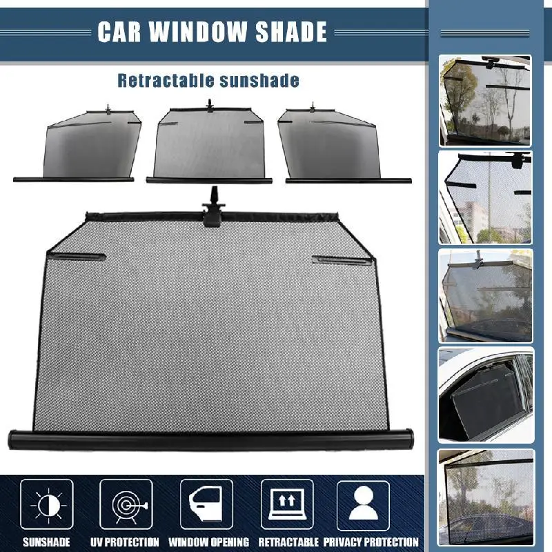 Universal Car Styling Accessories Car Window Heat UV Glare Protection Front Rear Side Window Curtain Cover Retractable Sunshade
Universal Car Styling Accessories Car Window Heat UV Glare Protection Front Rear Side Window Curtain Cover Retractable Sunshade