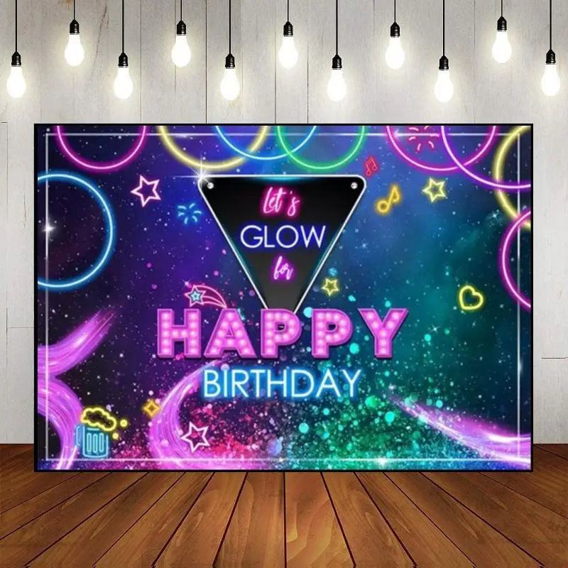 Music Neon Background Bar Custom Birthday Backdrop Spotlights Baby Shower Parties Shining Photo Rock Roll Decoration Freedom 
Music Neon Background Bar Custom Birthday Backdrop Spotlights Baby Shower Parties Shining Photo Rock Roll Decoration Freedom
