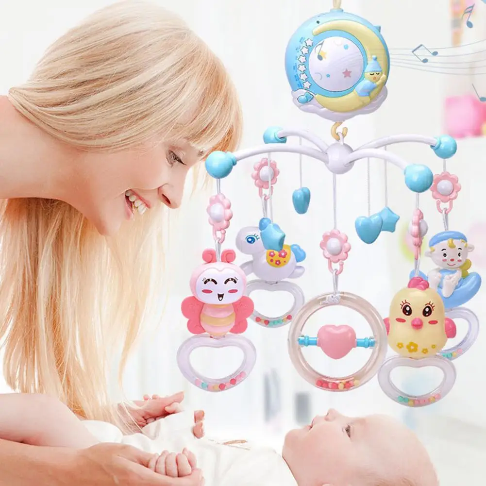Crib Rattle Toy Auditory Training Soothe Toy Remote Control Light Music Box Projection Toy Baby Educational Toy Birthday Gift
Crib Rattle Toy Auditory Training Soothe Toy Remote Control Light Music Box Projection Toy Baby Educational Toy Birthday Gift