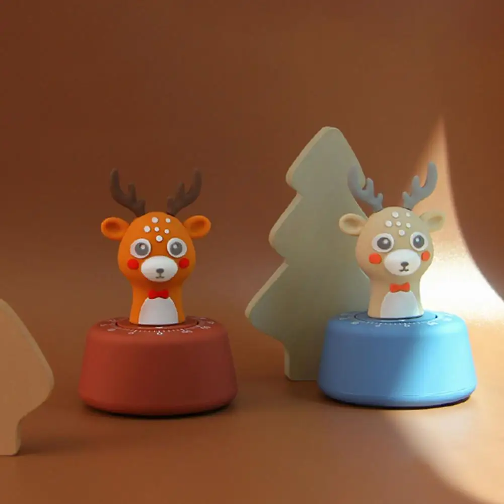 Cooking Timer Fashion Elk Shape Compact Kitchen Cooking Baking Reminder Timer for Dorm Mechanical Timer Time Manager Timer
Cooking Timer Fashion Elk Shape Compact Kitchen Cooking Baking Reminder Timer for Dorm Mechanical Timer Time Manager Timer