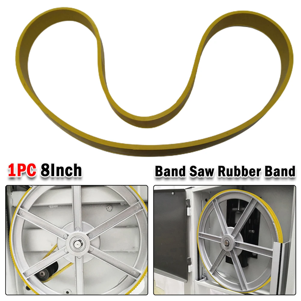 8Inch WoodWorking Band Saw Wheel Rubber Band Anti-slip Anti-noise Rubber Ring Woodworking Tools Spare Parts
8Inch WoodWorking Band Saw Wheel Rubber Band Anti-slip Anti-noise Rubber Ring Woodworking Tools Spare Parts