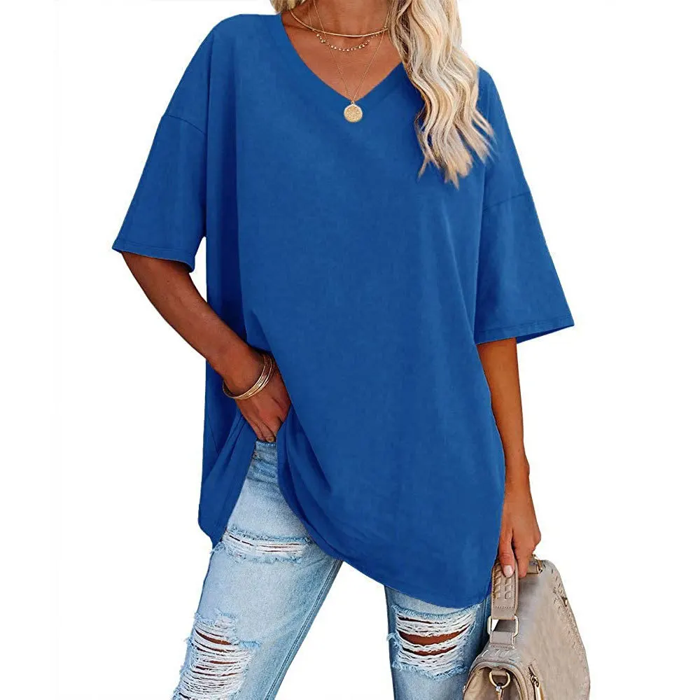 Stylish Oversized T-Shirt Women's Clothing 2023 Latest Fashion Short Sleeve Casual Tshirts Solid Large Blouses Female Top Summer
Stylish Oversized T-Shirt Women's Clothing 2023 Latest Fashion Short Sleeve Casual Tshirts Solid Large Blouses Female Top Summer