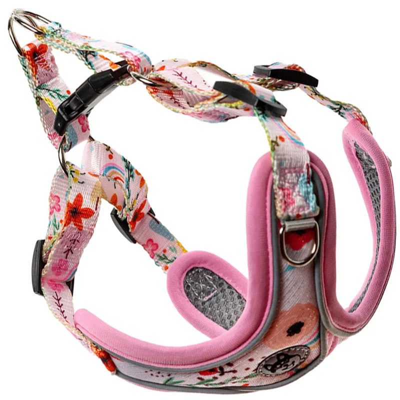 Dog Chest Harness and Leash Set, Nylon Printed Reflective Anti-break Rope Chain Pet Supplies for Large, Medium and Small Dogs
Dog Chest Harness and Leash Set, Nylon Printed Reflective Anti-break Rope Chain Pet Supplies for Large, Medium and Small Dogs