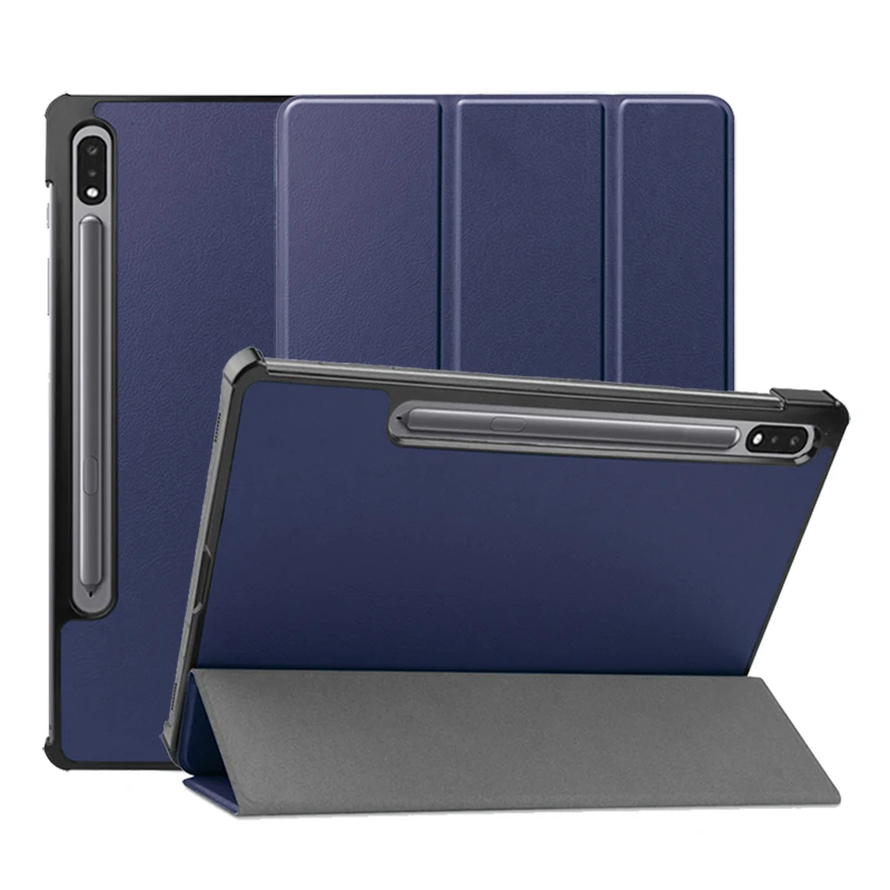 Защитный кожаный чехол для Samsung Galaxy Tab S7 S8 2022, умный чехол с держателем для Samsung Galaxy Tab S7 S8
Защитный кожаный чехол для Samsung Galaxy Tab S7 S8 2022, умный чехол с держателем для Samsung Galaxy Tab S7 S8